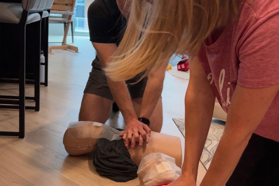 At Home CPR & AED New Parents Training in Lakeview, Chicago