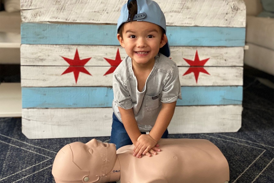 At Home CPR & AED Training for infants and toddlers in Northbrook, IL